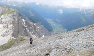 Bergtour Serles - Schlussanstieg