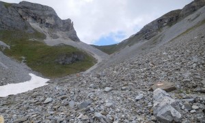 Bergtour Serles - Abstieg