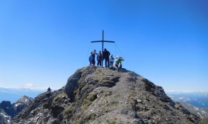 Bergtour Wurmaulspitze - Gipfelsieg
