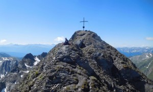 Bergtour Wurmaulspitze - Gipfelsieg