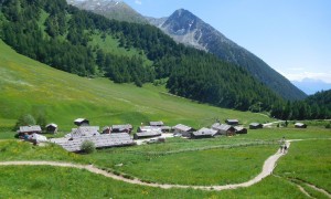 Bergtour Wurmaulspitze - Rückweg Fane Alm