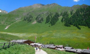Bergtour Wurmaulspitze - Fane Alm