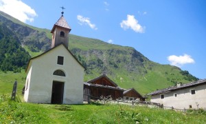 Bergtour Wurmaulspitze - bei der Fane Alm