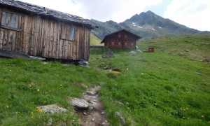 Bergtour Seespitze - bei der Seespitzhütte