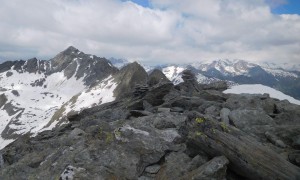 Bergtour Seespitze - Blick zur Alplesspitze