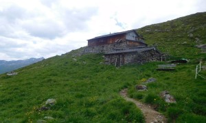 Bergtour Seespitze - bei der Reggnalm