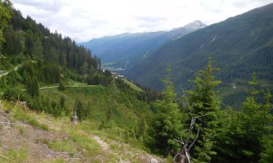 Bergtour Seespitze - Rückweg, kurz vor der Jägerstube