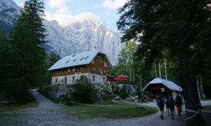 Klettersteig Triglav - Start beim Aljazev Haus