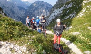 Klettersteig Triglav - Luknajapass