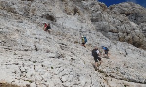 Klettersteig Triglav - Schlussanstieg