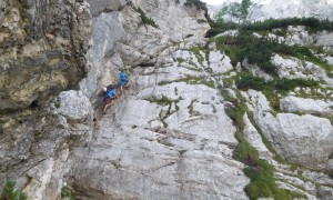 Klettersteig Triglav - Abstieg über Prag-Weg