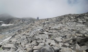 Hochtour Schwarzenstein - kurz vor der Schwarzensteinhütte
