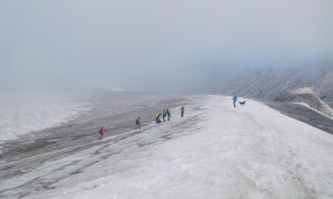 Hochtour Schwarzenstein - Gletscher ab Felsköpfl