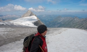Hochtour Schwarzenstein - beim Felsköpfl, Blick zum Großen Mörchner