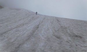 Hochtour Schwarzenstein - Abstieg vom Felsköpfl
