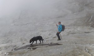 Hochtour Schwarzenstein - Abstieg vom Felsköpfl