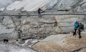 Hochtour Schwarzenstein - Abstieg zur neuen Schwarzensteinhütte