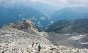Hochtour Schwarzenstein - Abstieg