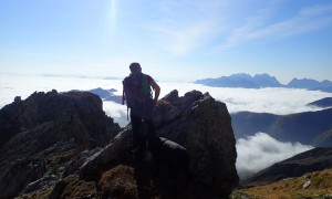 Bergtour Hochstadel - Aufstieg Rudnigweg