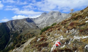 Bergtour Hochstadel - Rückblick Dreitörlweg