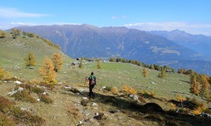 Bergtour Hochstadel - Abstieg