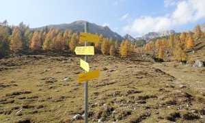 Bergtour Hochstadel - Wegweiser Hochstadelhaus