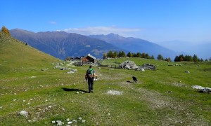 Bergtour Hochstadel - Abstieg