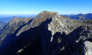 Hindelanger Klettersteig - Blick zum Großen Daumen