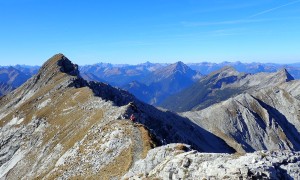 Bergtour Daniel - Blick zur Upsspitze