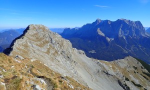 Bergtour Daniel - Aufstieg kurz vor dem Gipfel