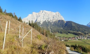 Bergtour Daniel - Blick zur Zugspitze