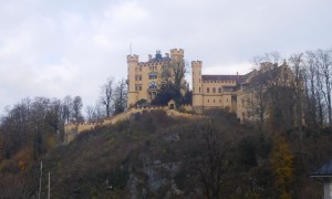 Bergtour Tegelberg - Blick zum Schloss Hohenschwangau