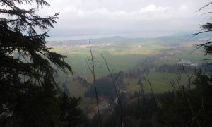 Bergtour Tegelberg - Blick zum Forggensee