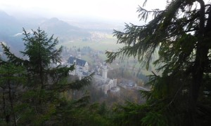Bergtour Tegelberg - Blick zum Schloss Neuschwanstein