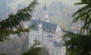 Bergtour Tegelberg - Blick zum Schloss Neuschwanstein