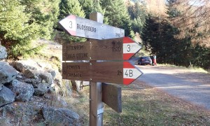 Bergtour Bloßberg - Start, Parken bei Kahle