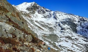 Bergtour Bloßberg - Blick zum Kahlgeifel