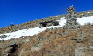 Bergtour Bloßberg - Schlussanstieg
