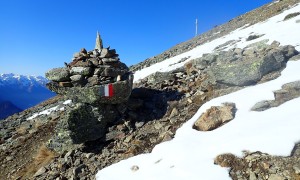 Bergtour Bloßberg - Schlussanstieg