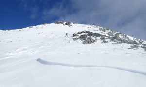 Skitour Dreieckspitze - Schlussanstieg