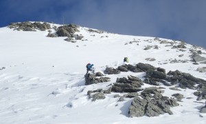 Skitour Dreieckspitze - Schlussanstieg