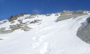 Skitour Dreieckspitze - Schlussanstieg
