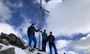 Skitour Dreieckspitze - Gipfelsieg