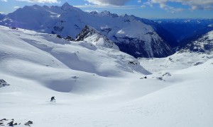 Skitour Dreieckspitze - Abfahrt