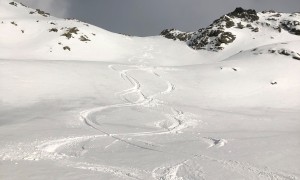 Skitour Dreieckspitze - Abfahrt