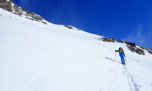 Skitour Lenkstein - Schlussanstieg