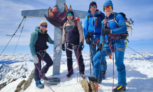 Skihochtour Südtirol Weißkugel - Tourbild