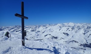Skitour Hocheiser - Gipfelsieg mit Großvenediger
