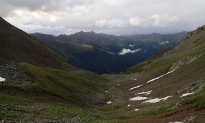 Villgrater Höhenhalbmarathon - Abstieg Richtung Weißbachalm