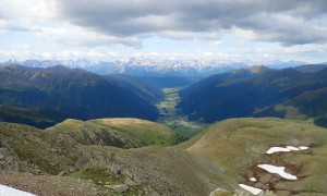 Villgrater Höhenhalbmarathon - Hochkreuzspitze, Blick ins Gsieser Tal